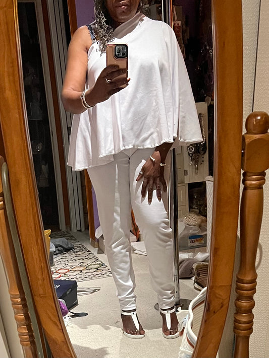 Off Shoulder Pant Set