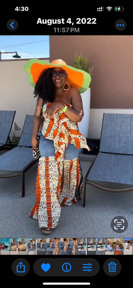 Restyled Denim Ensemble