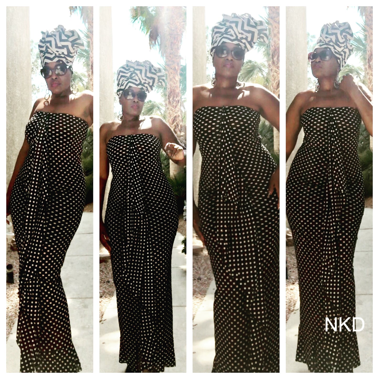 Ruffle Tube Dress