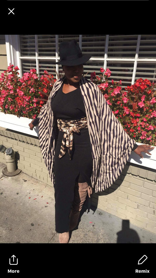 Dress and Shrug Ensemble