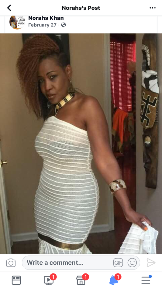 Tube Gown Flare Bottom