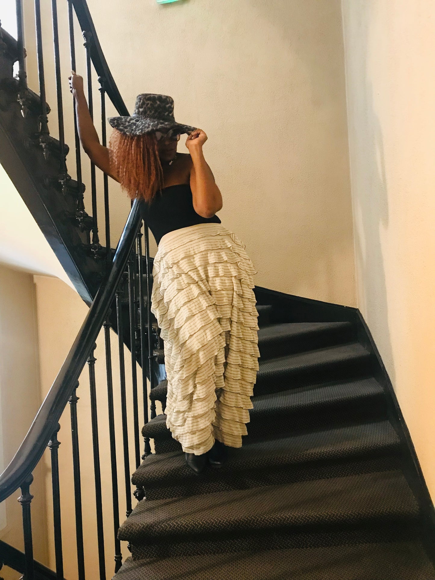 Ruffle Harem Jumper