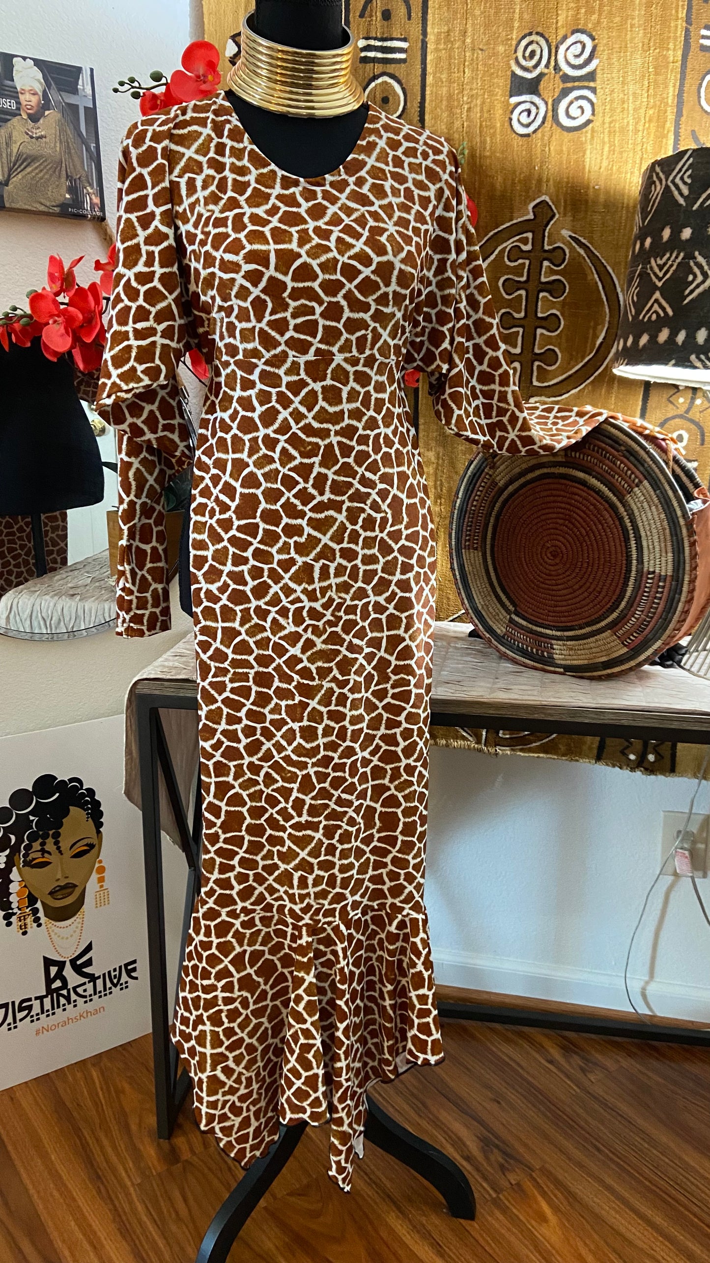 Dolman Sleeve Dress