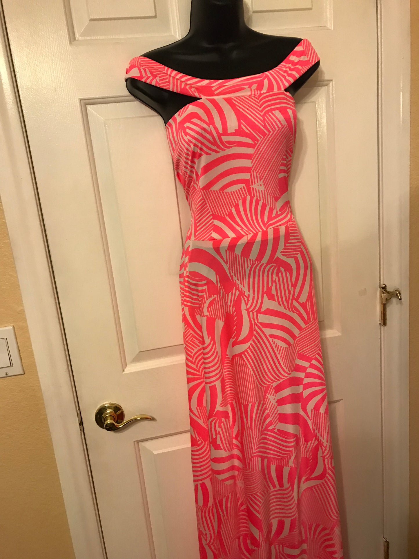 Pink Swirl Dress